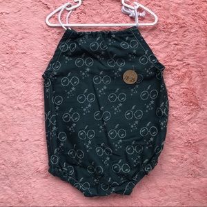 Harry Potter Handmade Woven Wrap Scrap Bubble Romper - Size 18-24 Months
